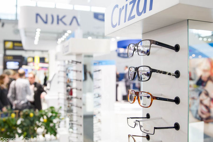 Messefotografie, essilor Messestand auf der opti, Messe München