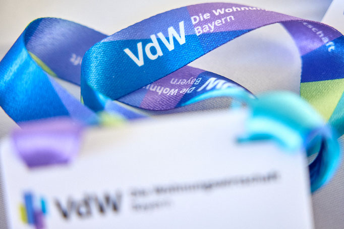 Eventfotograf München: Veranstaltungs-Badges des VdW Bayern