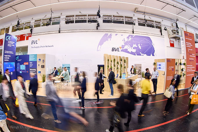 Messefotograf München, BVL Messestand auf der transport logistic, Messereportage