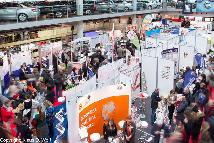 Messefotografie, Jobmesse, Mercedes Benz Niederlassung, München