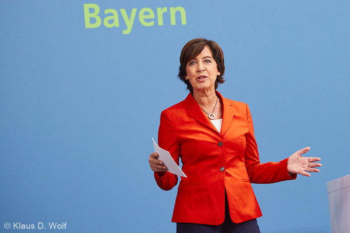 Eventfotograf München: Moderatorin Ursula Heller, vdw Fachtagung Reit im Winkl