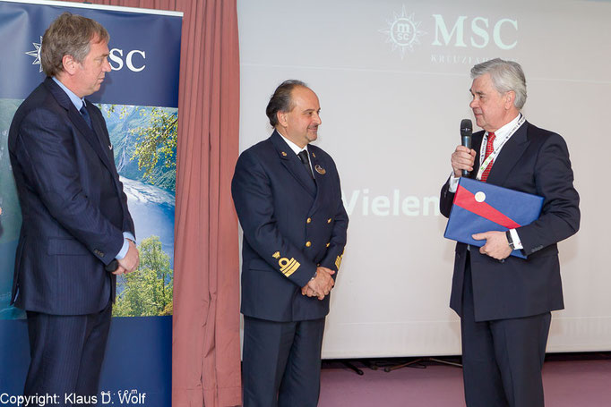 Pressefoto, PR-Fotograf München, Ersteinlauf MSC Lirica, Hamburg