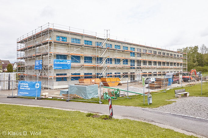 Architekturfotograf München: Baustelle der Grundschule Marktoberdorf
