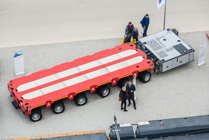 Messefotografie, die TII Group auf der bauma, Messe München