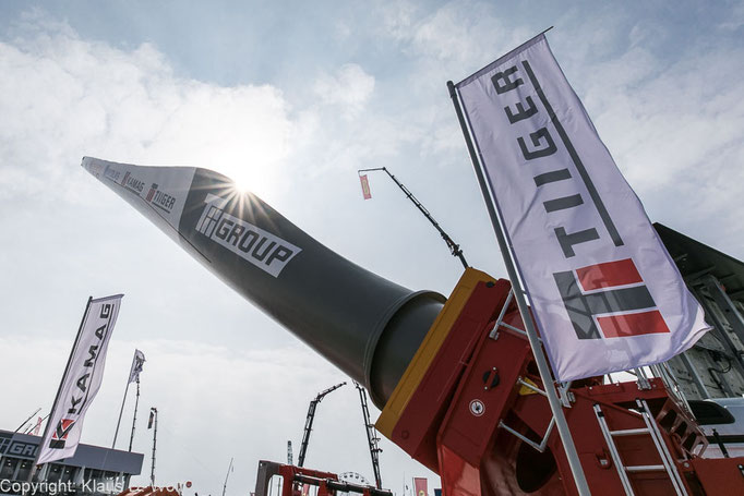 Messefotografie München, TII Group auf der Messe bauma