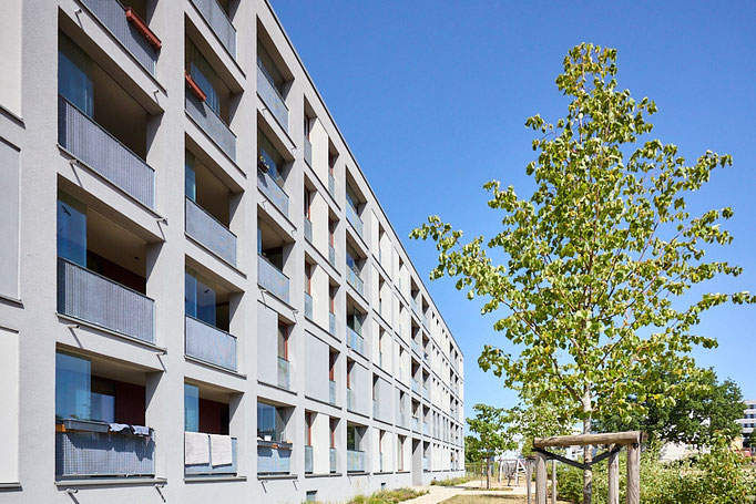 Architekturfotograf München: Geschosswohnbau in Fürth