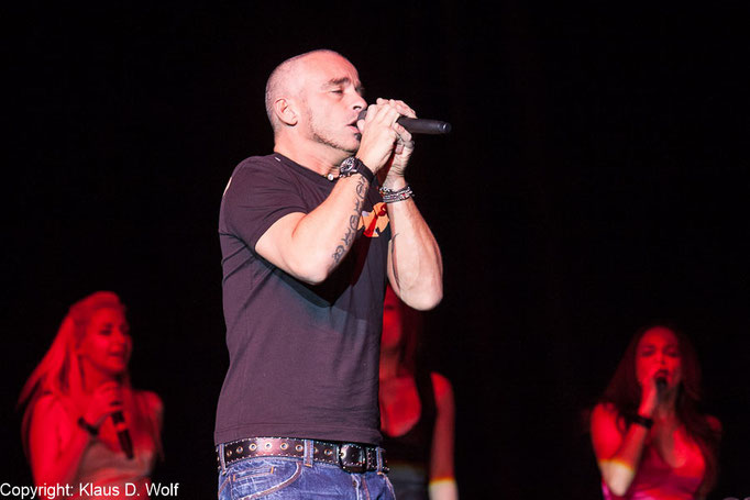 Eventfotografie, Eros Ramazotti, Schiffstaufe der MSC Magnifica, Hamburg