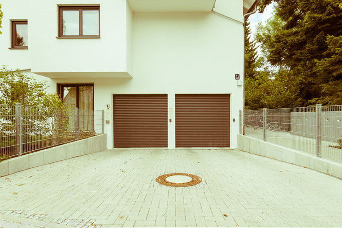 Freies Projekt Archtekturfotografie"1200 Garagen Menzing", Fotograf: Klaus D. Wolf, München