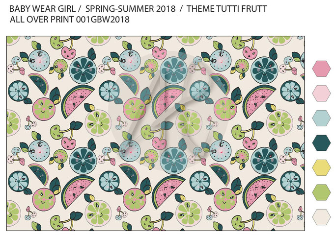 All-over collection Tutti Frutti