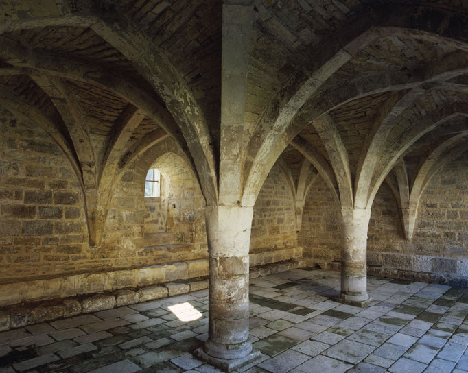 Abbaye de Beaulieu-en-Rouergue, salle capitulaire