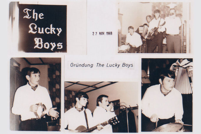 1969 betritt Neil Armstrong als erster Mensch den Mond "A little step ...". Nur vier Monate und einen Tag später, am 22. 11. 1969, formiert sich die erste Boygroup in Mittelreidenbach. Die "Lucky Boys" betreten die Bühne!