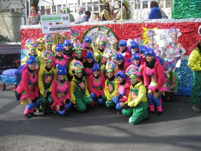 Rosenmontag mit den Magic Moves in Mainz