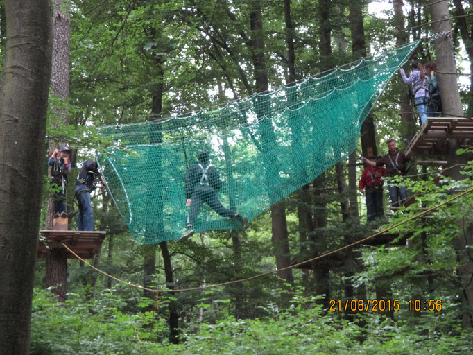 Ausflug in den Kletterwald Veilbronn