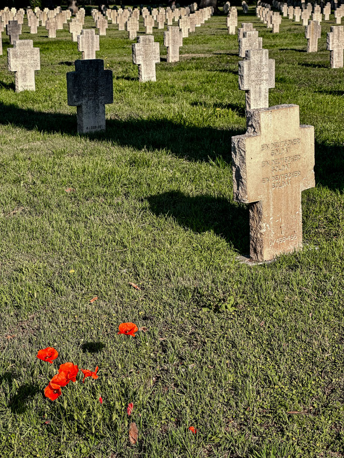 Soldiers of WW II, Pomezia, Italy