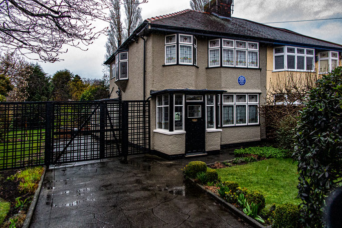 Aunt Mimi´s House, John Lennon´s Childhood Home, Woolton, Liverpool