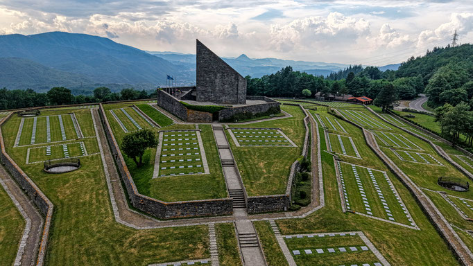 Soldiers of WW II,Futa Pass, italy