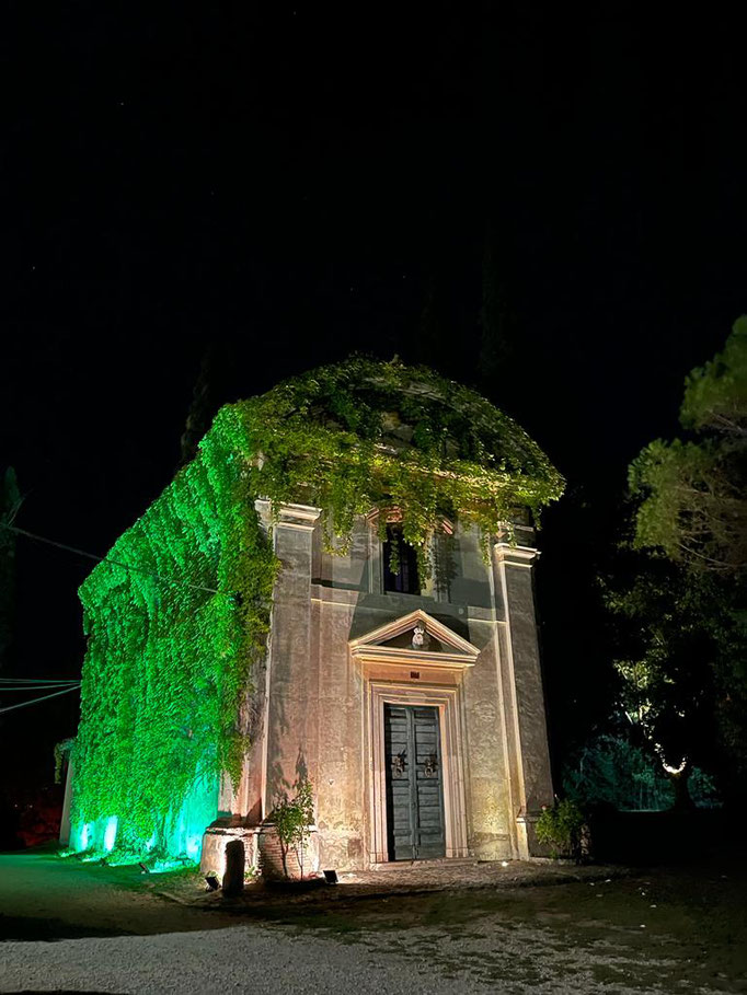 Borgo Boncompagni Ludovisi - Chiesa notte