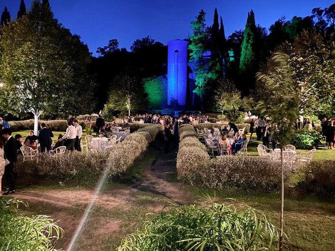 Borgo Boncompagni Ludovisi - giardini notte