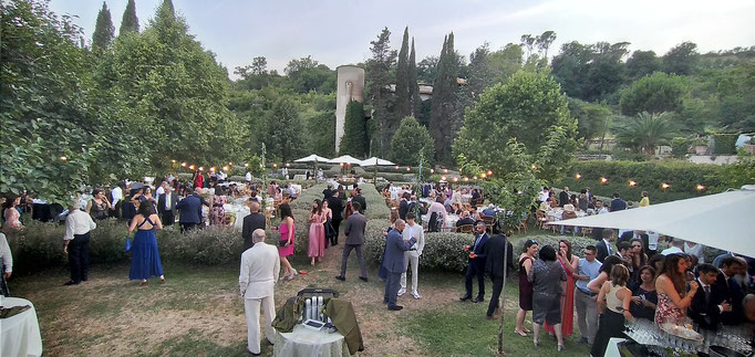 Borgo Boncompagni Ludovisi - giardini - evento