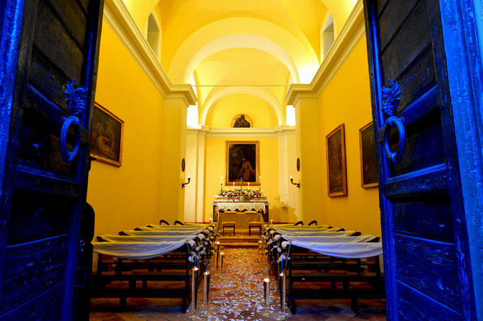 Borgo Boncompagni Ludovisi - interior Church