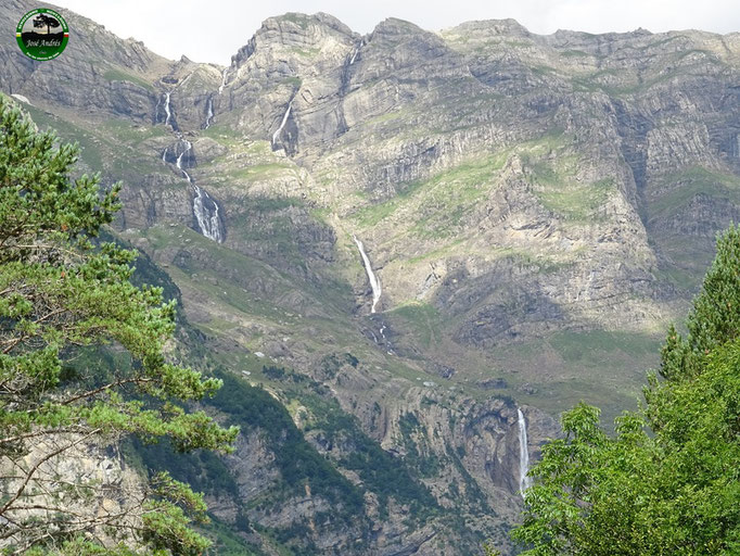 Cascadas circo de Pineta