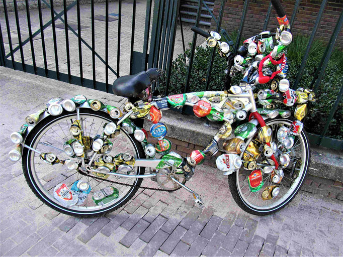 Kunst am Rad in Amsterdam