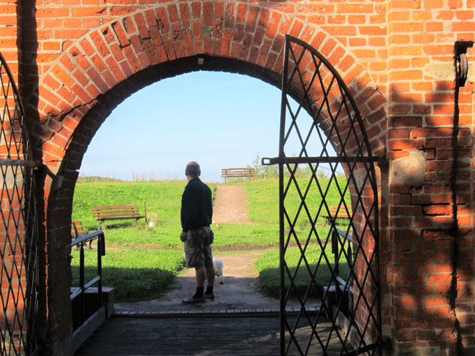 "Festung Dömitz" mit Blick auf die Elbauen