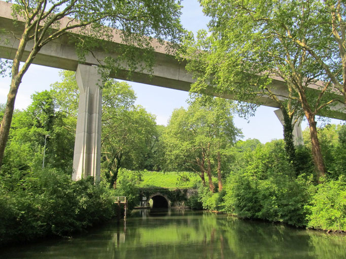 Kreuzung Marne / Saint Maur Tunnel / Autobahn