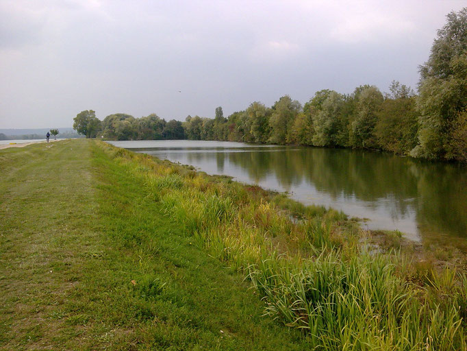 Lacs et stade nautique à Mantes-la-Jolie