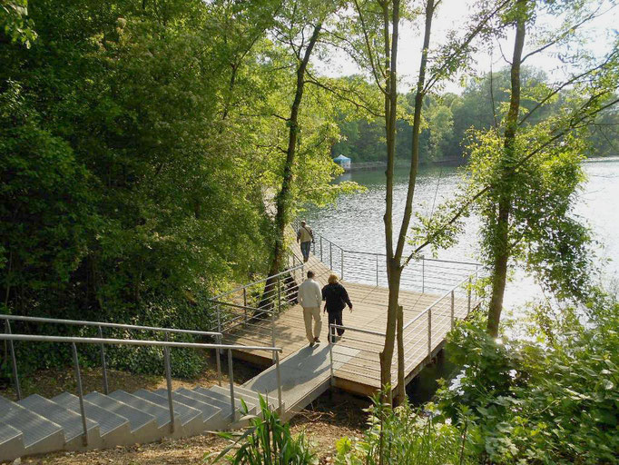 Lac du Dock des alcools à Ris-Orangis