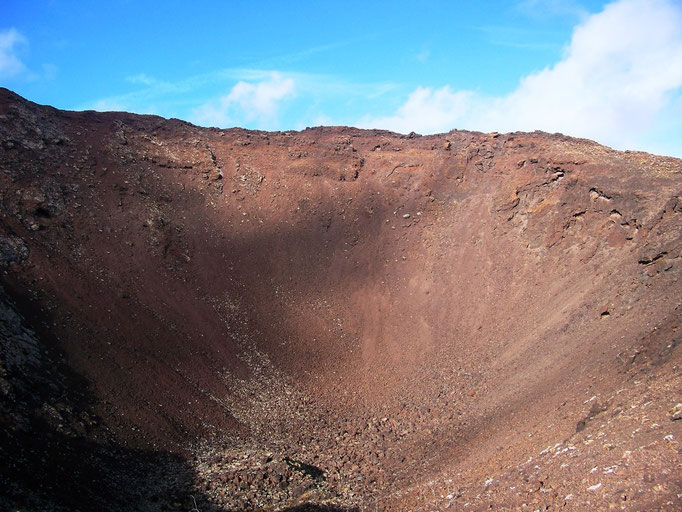Einblick in den Vulkan
