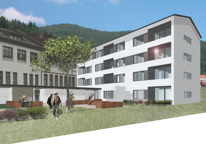 Wettbewerb Seniorenwohnen, Todtnau, 1. Preis