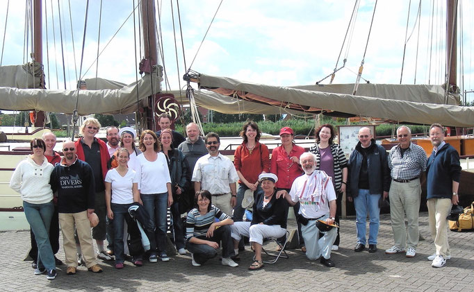 Segeltörn 60. Geburtstag, friesische Seen, Ijsselmeer (Freunde, Mitarbeiter, Verwandte)