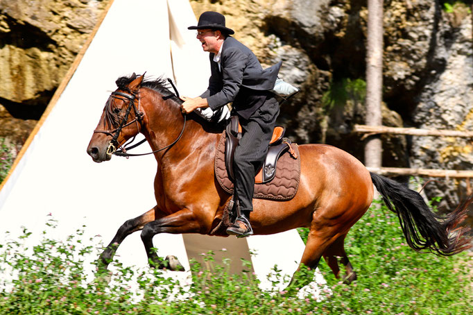 foto-aldente.net - Fotografie Karl May Freilichtspiele Engelberg - Winnetou II - Pferdefotografie