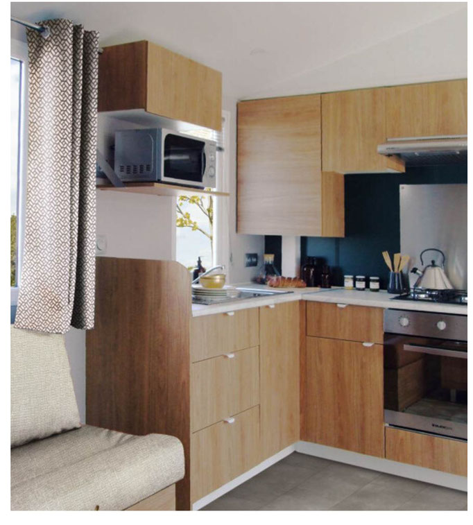 Vente mobilhome occasion camping Fort-Mahon Quend Baie de Somme