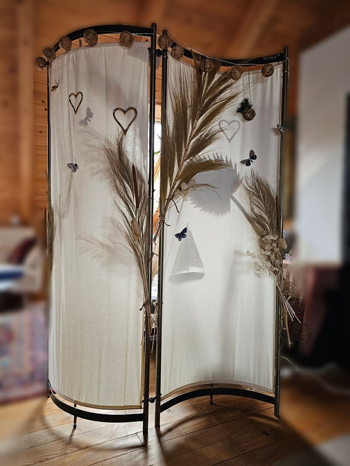 Paravent décorativ et du bien-être