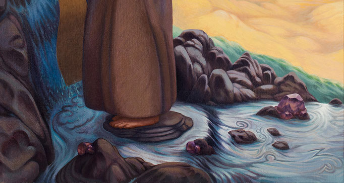 "Musa" - Flowing water, detail