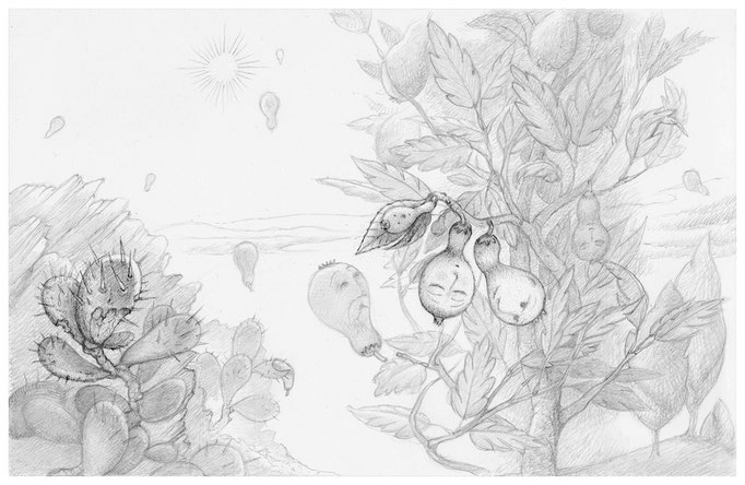 "Vital breath" - Drawing