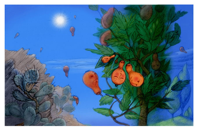 "Vital breath" - Digital color study