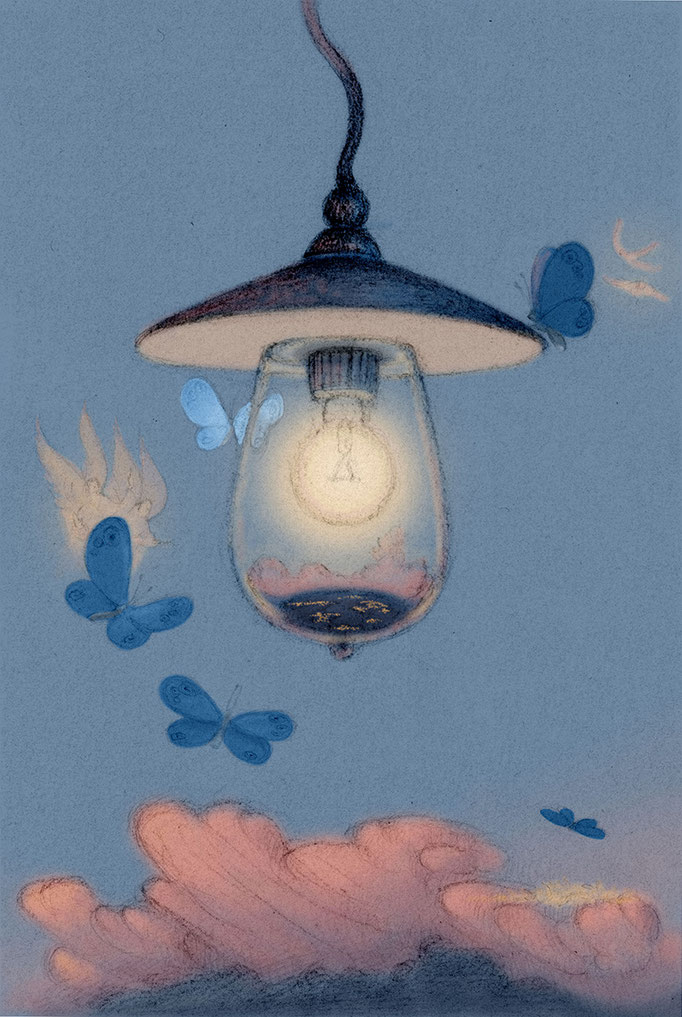 "Au dedans, au delà" - Étude couleur numérique pour un nouveau tableau