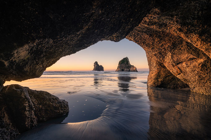 Wharariki Beach, South Island, New Zealand