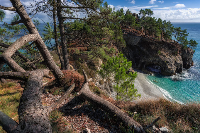 Plage de l’île Vierge, Brittany, France