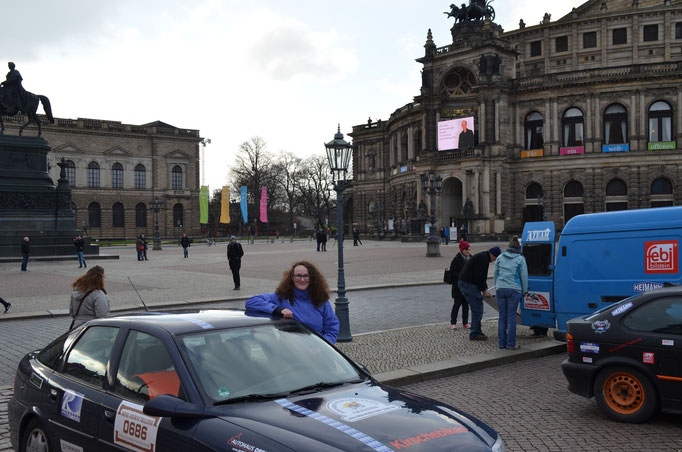 Theaterplatz in Dresden