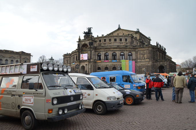 Theaterplatz in Dresden