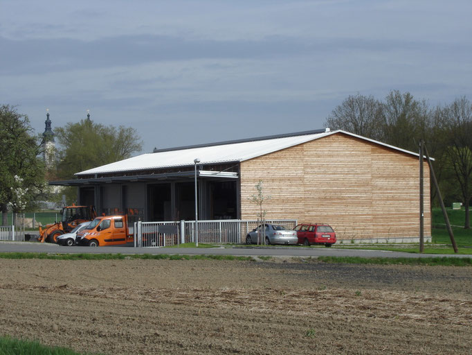 Der neue Bauhof (Teilansicht)