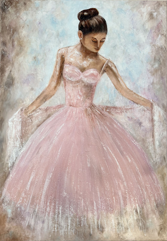 Öl auf Leinwand, 70 x 100 cm, gespachtelt