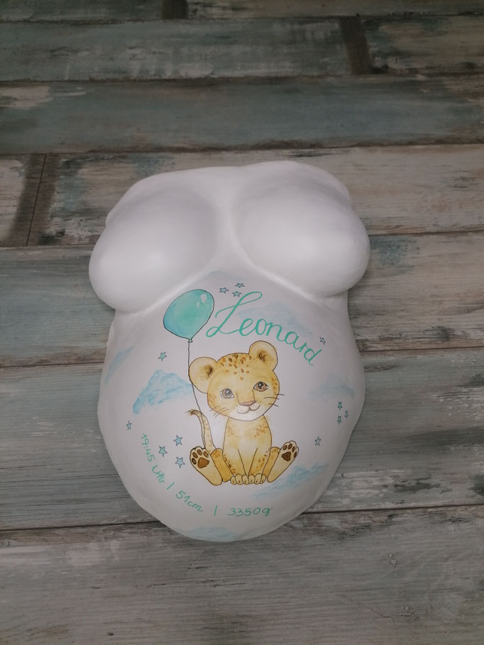 Babybauch  Baby Boy Leopard - Mariposa Styling mit Stil Wien und Umgebung©Mariposa