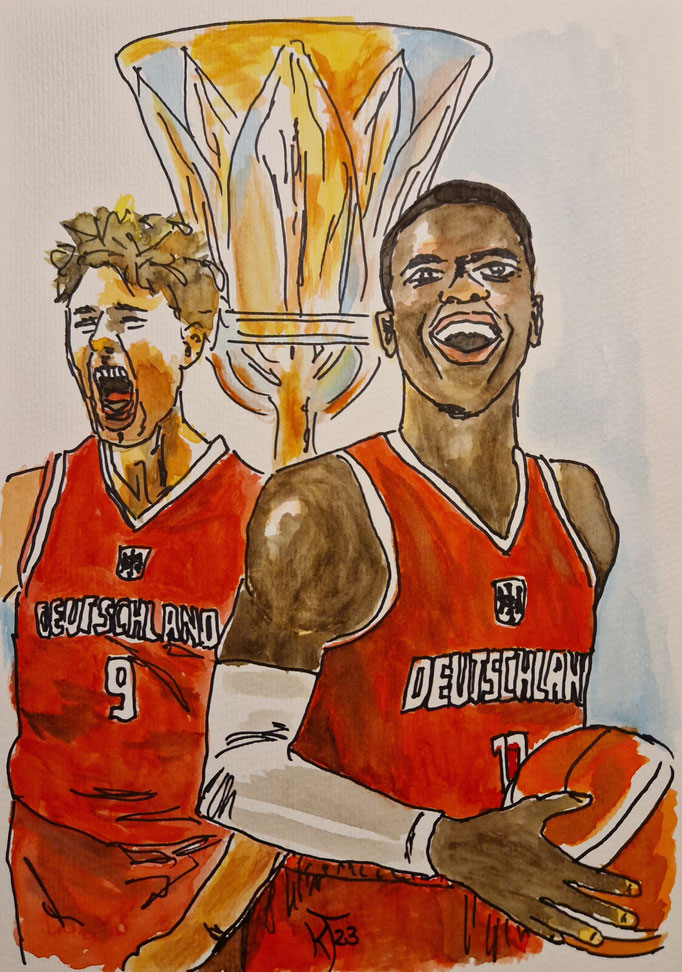 Champs 2023  | 21 x 29,7 cm | Aquarell