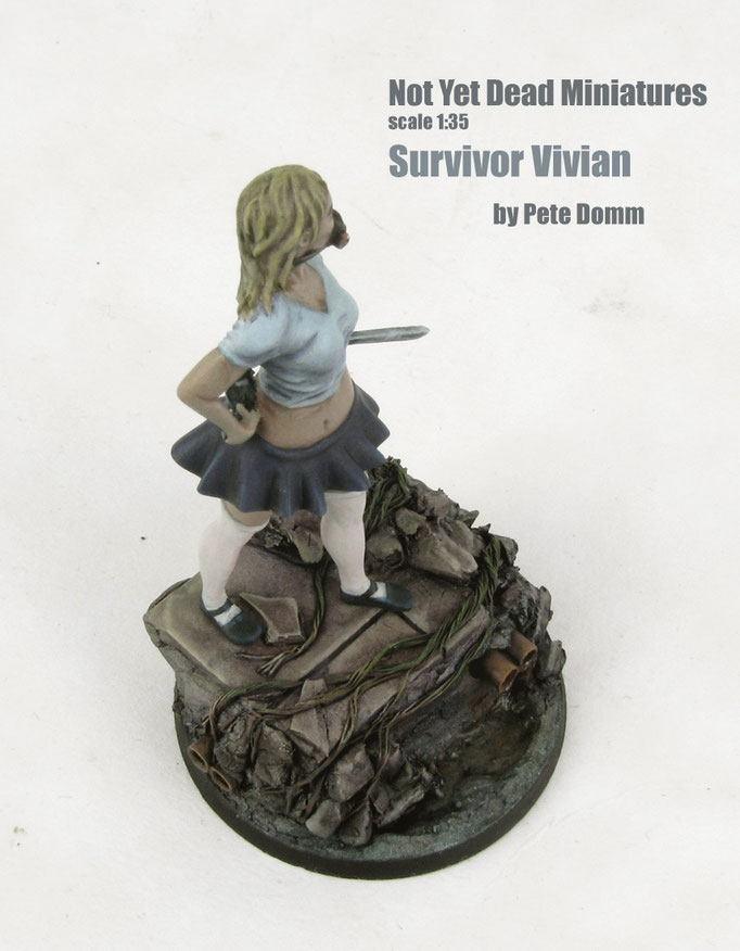 Survivor Vivian 1:35 Not Yet Dead Minatures by Pete Domm