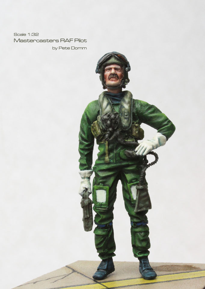 RAF Pilot Scale 1:32 Mastercasters by Pete Domm